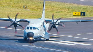 REJECTED TAKEOFF CASA C295 Portugal Air Force at Madeira Airport