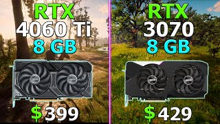 RTX 4060 Ti vs RTX 3070 - Test in 10 Games / 1440p