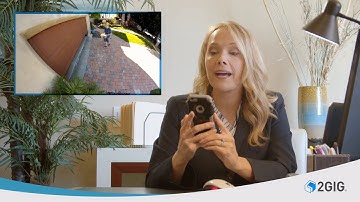 7" Color Touchscreen Smart Security 2GIG GC3E Panel