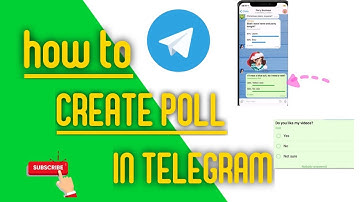 HOW TO CREATE POLL IN TELEGRAM- PART 9