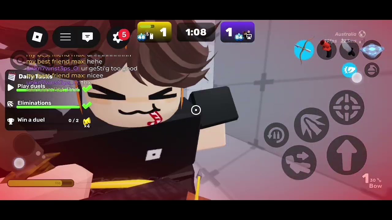 playing with my best friend max in rivals