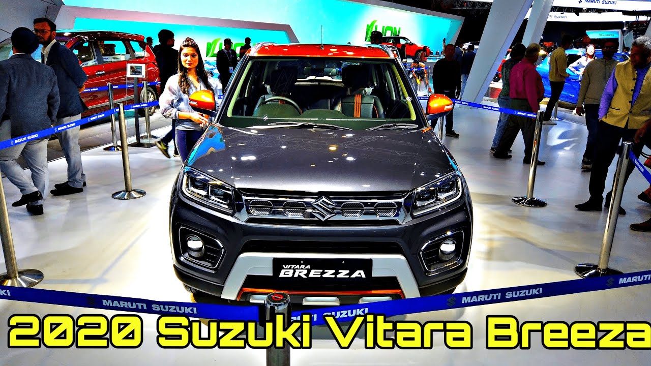 All New 2020 Maruti Suzuki Vitara Brezza Facelift 1.5L Petrol | AT ...