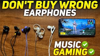 How to Buy Perfect Earphones For Gaming &amp; Music 🔥 Best Type C/3.5mm Gaming Earphones For BGMI