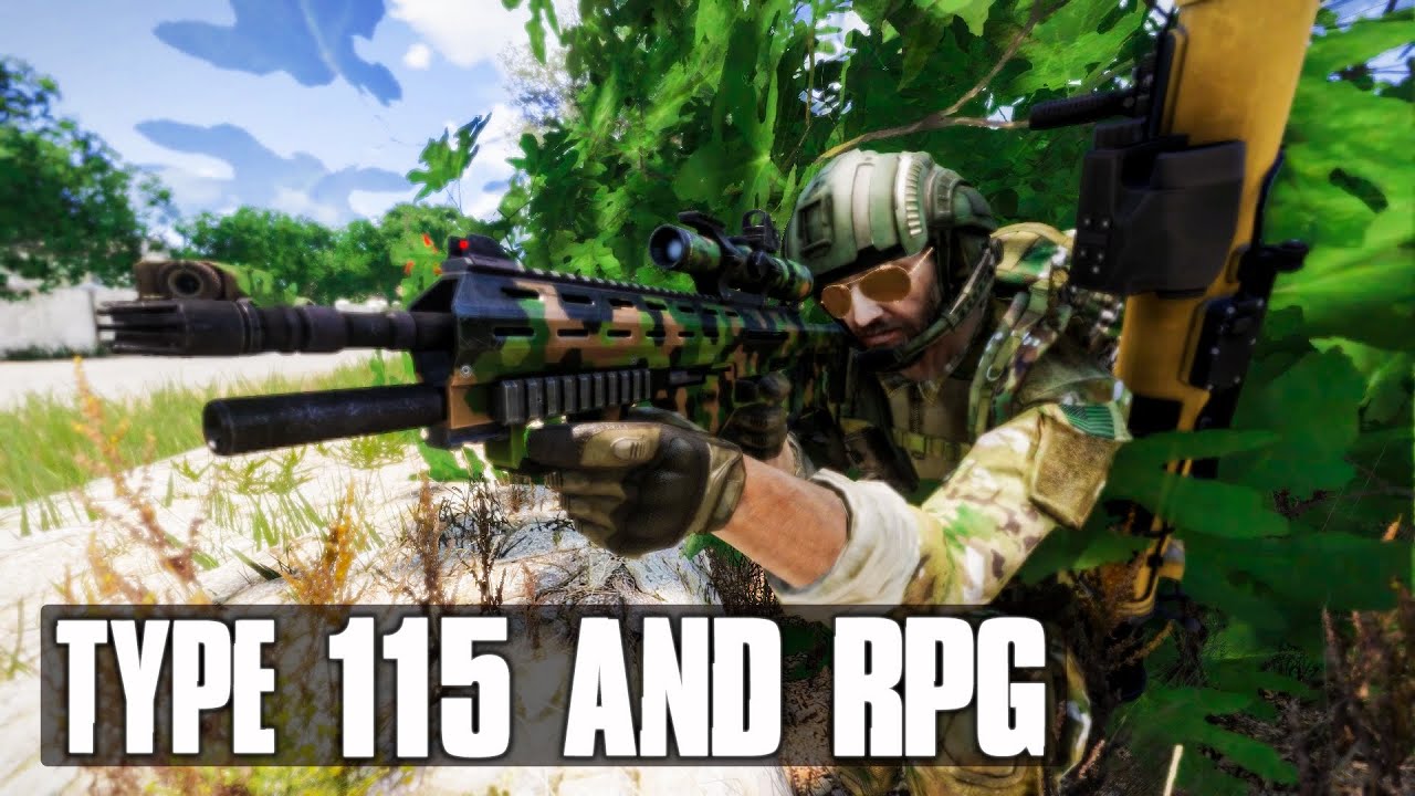 TYPE 115 AND RPG - Arma 3 King of the Hill v13