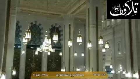 ادخلوها بسلام ذلك يوم الخلود - عشاء الجمعة 13 شوال 1441 هـ- الشيخ ماهر المعيقلي ختام سورة ق )