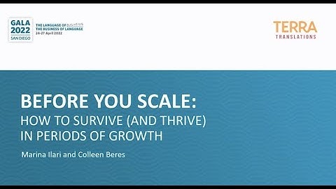 Define, Measure, Conquer! - István Lengyel