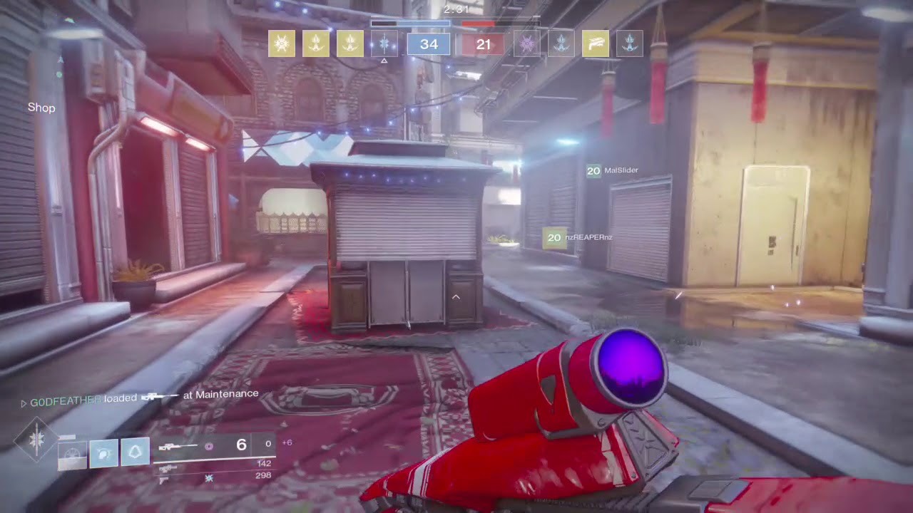 Destiny 2 New Monarchy Sniper Market map