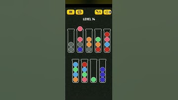 Ball Sort Puzzle level-14 #SHORT