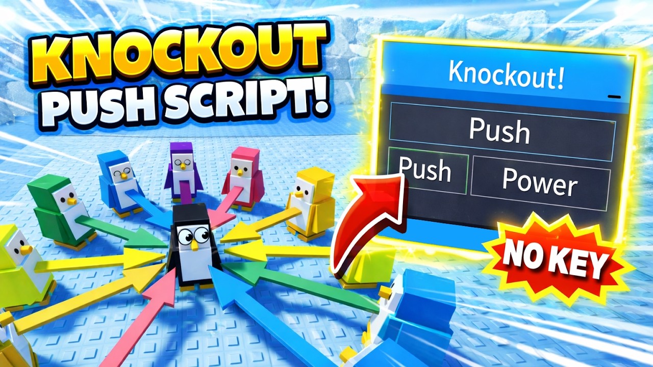 Roblox Knockout PUSH SCRIPT *NO KEY* FREE - YouTube