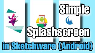 create a simple Splash screen in sketchware screenshot 5