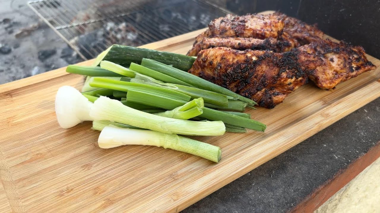 Perfectly Juicy BBQ Ribs with Fresh Vegetables 🔥🍖| Nature Cooking Adventure