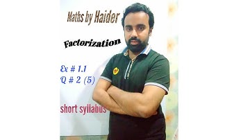 |smart syllabus 10th class math |science group|ch1 Exercise 1.1 Question no 2 part5|maths by haider|