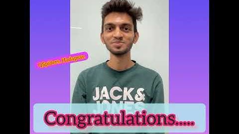 QSPIDERS HADAPSAR,CONGRATULATIONS KUNAL NICHANTE....