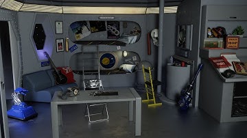 Spaceship Ambience - Red Dwarf Sleeping Quarters