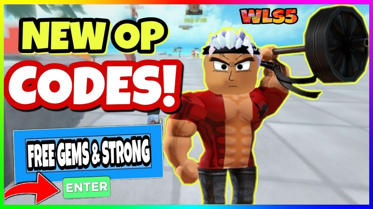 all-new-twitter-codes-in-weight-lifting-simulator-5-2020-free-gems-codes-roblox-youtube