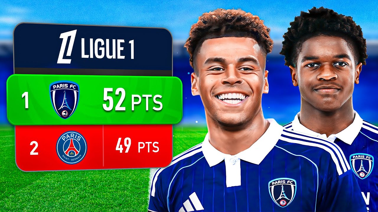 I Rebuilt Paris FC with ONLY PSG Players