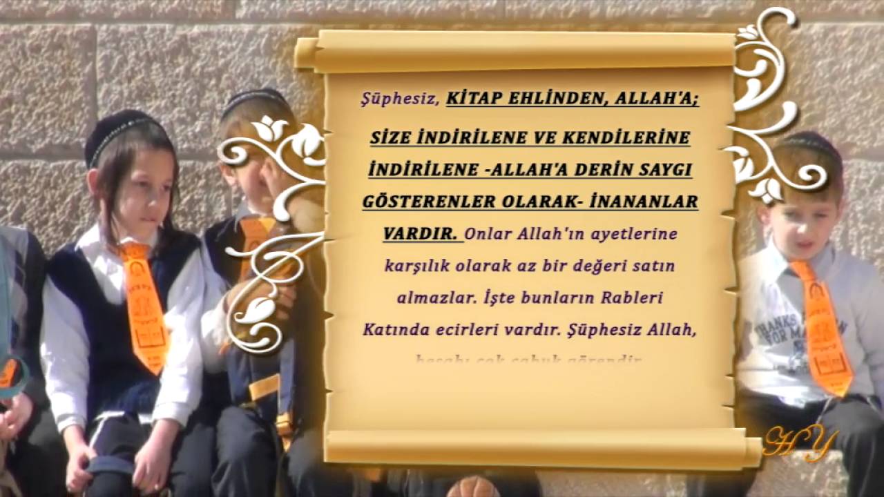 KİTAP EHLİ İLE İLGİLİ AYETLER