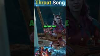 The rarest Throat song in Baldur's Gate 3 #shorts #gaming #baldursgate 3.