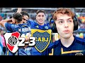 DAVOO XENEIZE REACCION A RIVER 2 BOCA 3 (2024) - CUARTOS DE FINAL - COPA DE LA LIGA