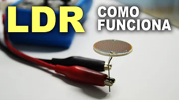 Que tipo de sensor e o LDR?