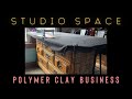 Polymer Clay Studio Space - How I organize my workstation