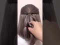 easy hairstyles/short hair style/simple hair style #tutorial #hairstyle