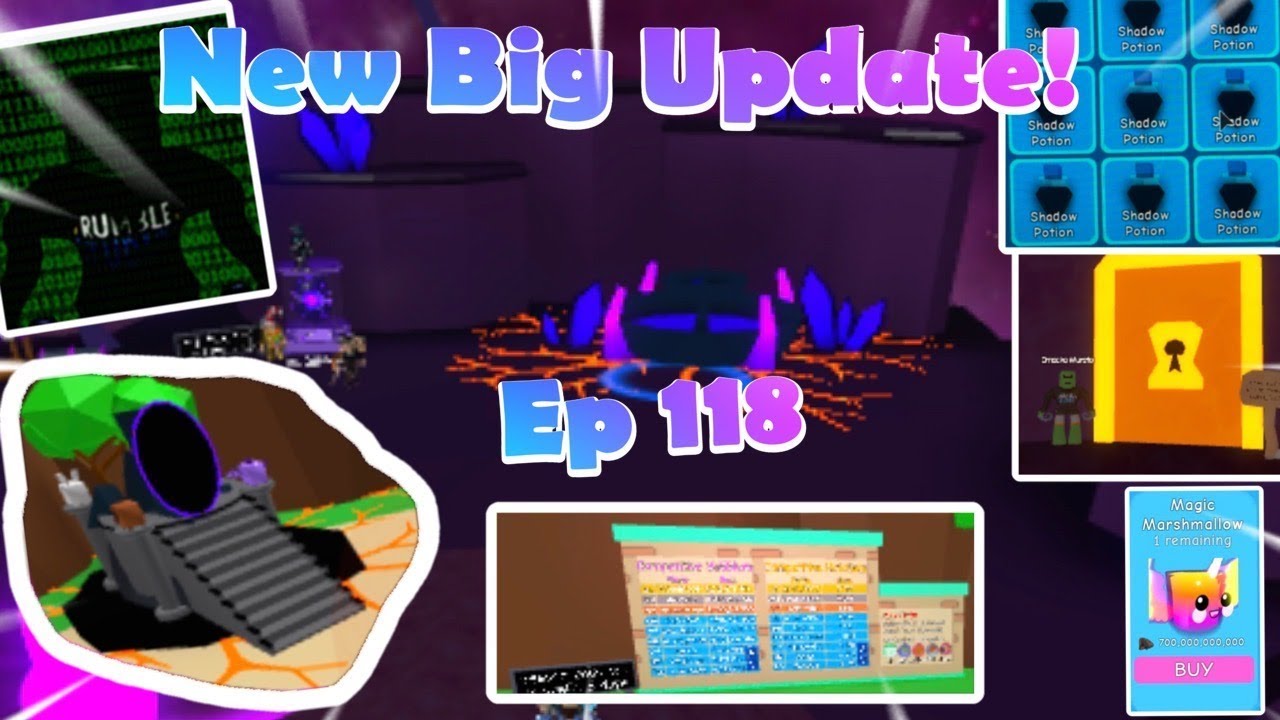 Roblox Bubble Gum Simulator Episode 118 New Codes And New Shadow Potions And More Update 