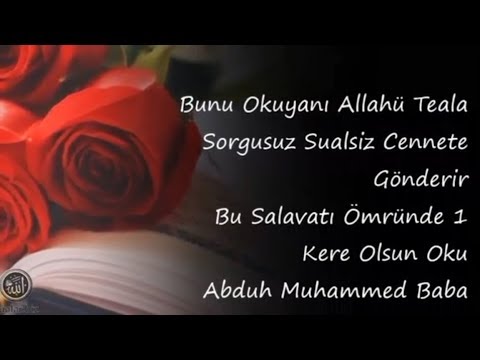 Bunu Okuyanı Allahü Teala Sorgusuz Sualsiz Cennete Gönderir