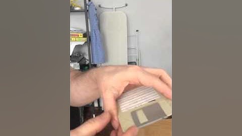 Floppy Disk shutter repair / replace technique without destroying disk. 3.5 floppy