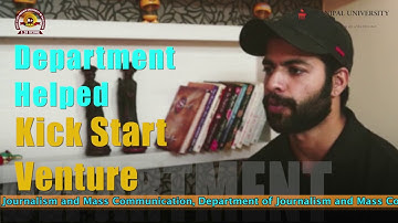 Watch the video of Bhanu Shekhawat, BA-J&MC, Batch: 2015-2018, to know what he says about MUJ