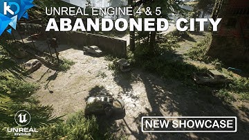 Post Apocalyptic City - Overview - Unreal Engine 4 #GameDev #UE5