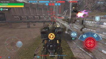 War Robots New Weapons - Hussar Igniter Avalanche