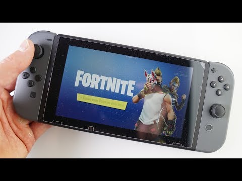 Das erste Mal Fortnite auf der Switch