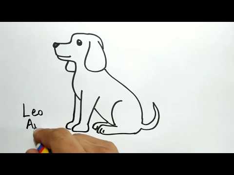 Video: Cara Menggambar Anjing Dari Semua Ras
