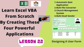 MS Excel VBA Tutorials Lesson 22 - How to Add a Picture to a User Form