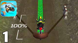 Slingshot Stunt Biker - Gameplay Walkthrough Part 1 (Android & iOS) screenshot 4