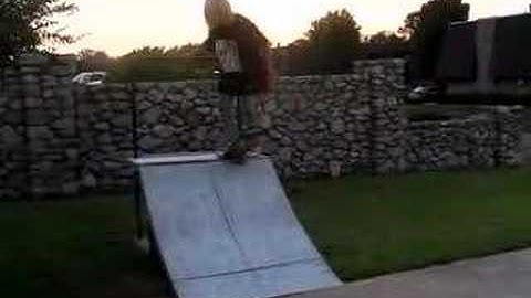 Brandon phillips droping and ollieing a chair