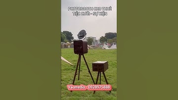 Yeumedia triển khai dịch vụ cho thuê photobooth tiệc cưới