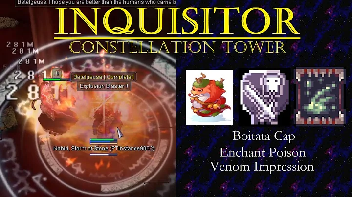 [iRO Chaos] 600% PT Constellation Tower ft. Boitata Cap | Explosion Blaster Inquisitor