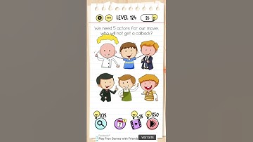 Brain Test : Tricky Puzzles | Level124 Walkthrough Solutions | ( WITH EXPLANATIONS)