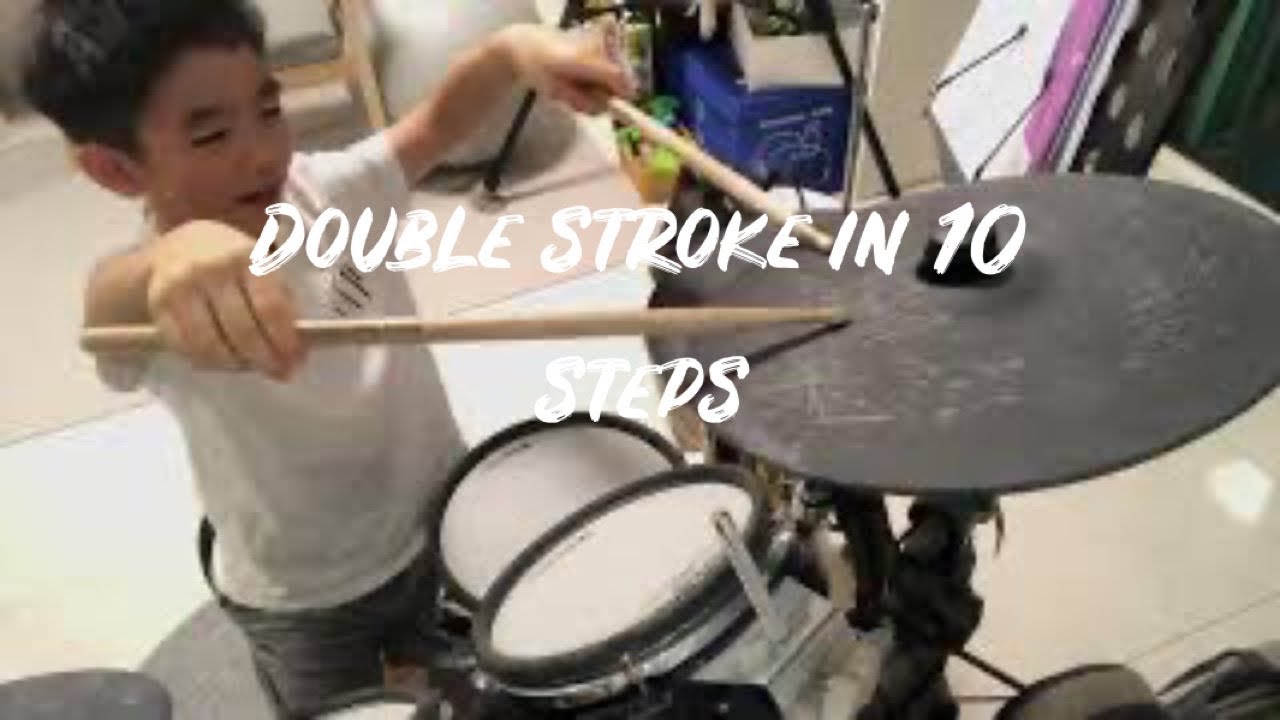 how to play double stroke? Ari boy drummer is gonna teach you in 10