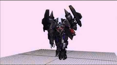 Animation from the game Transformers: Revenge of the Fallen -Wii and PS2
