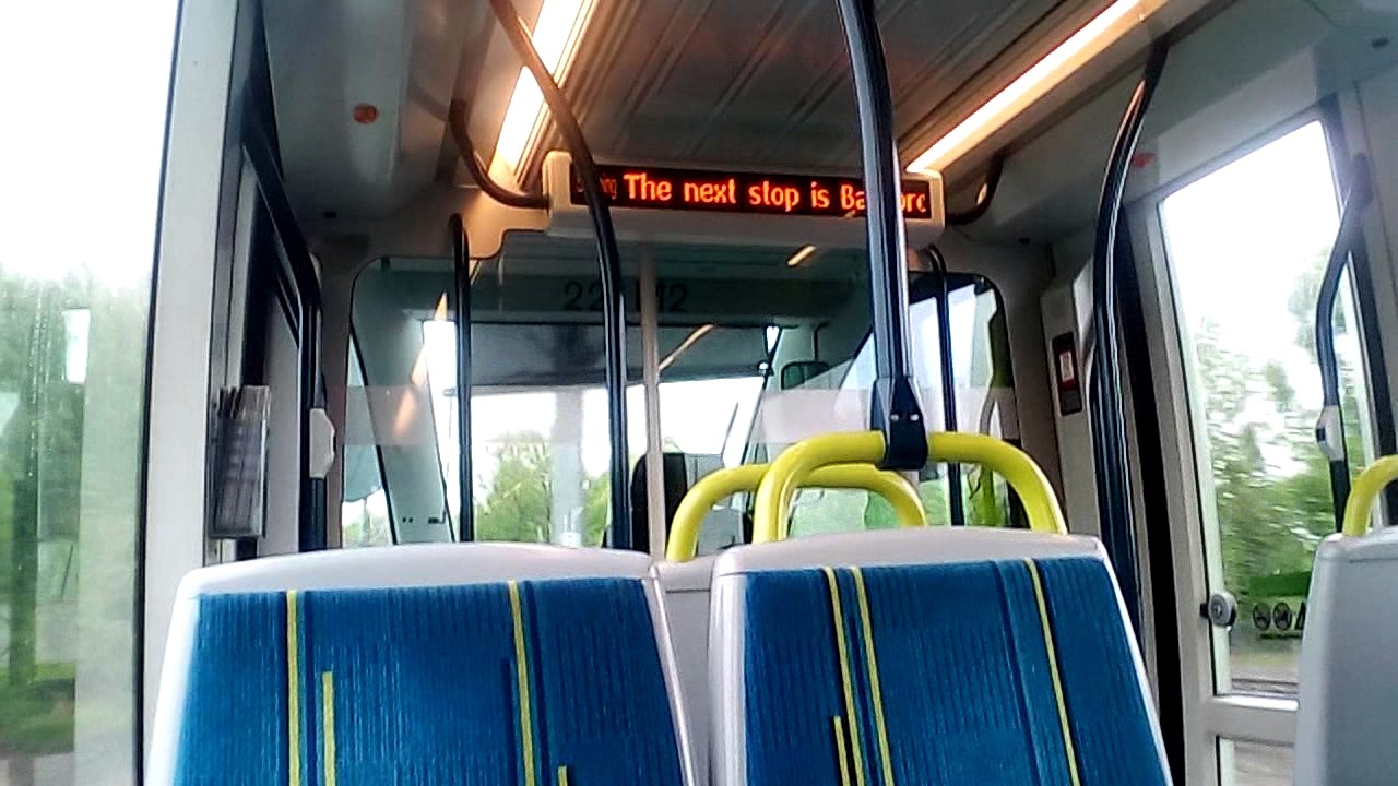 NET Tram 221 from Shipstone Street to Phoenix Park