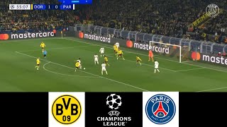 Dortmund vs PSG |  Demi-finale |  Ligue des Champions 2024 | Efootball Pea 21 Gameplay