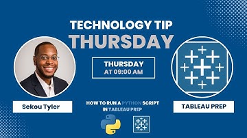 How To Run a Python Script Directly in Tableau Prep #ChatGPT