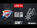 NBA LIVE Oklahoma City Thunder vs San Antonio Spurs 
