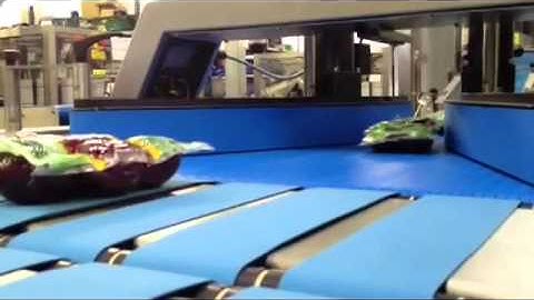 Converger for inlining Beetroot and awkward shaped packs