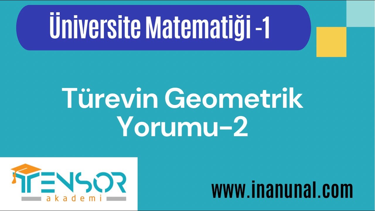 20. İKİ EĞRİ ARASINDAKİ AÇININ BULUNMASI | ÜNİVERSİTE MATEMATİĞİ-1 #türev #kalkulus