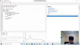 Analog input and Sensor with MicroPython