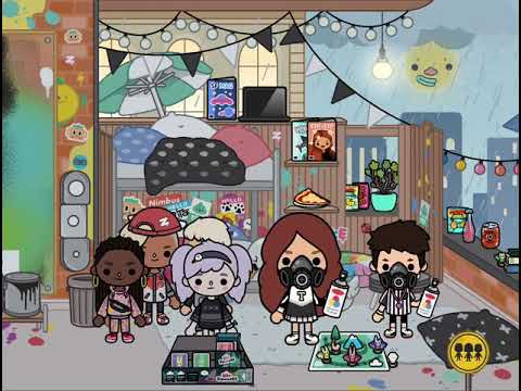 Тока бока хэллоуин картинки